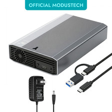 ModusTech Vault Alloy Desktop External Hard Drive USB-C 3TB 4TB PC Mac Backup picture