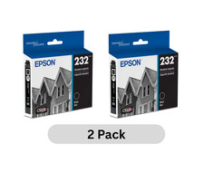 (2 Pack) Genuine EPSON T232 Claria Ink Standard Capacity Black Cartridge picture
