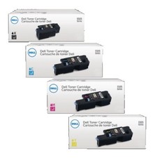 Dell High Capacity Laser Toner 4-Pack Set BK+C+M+Y for E525/E525w picture