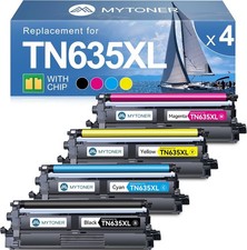 MYTONER Compatible Toner Cartridge Replacement for Brother TN635XL TN-635XL... picture