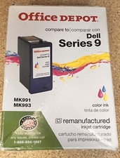 Office Depot -  Dell Series 9 Color Ink Cartridge (Dell MK991/MK993) picture