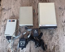 Atari 1050 Disk Drive Bundle for Parts/Repair with Cords Untested Sold As-Is picture