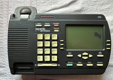 NEW OPEN BOX NORTEL NETWORKS MODEL 390 Black TELEPHONE AASTRA TELECOM picture