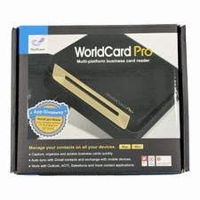 Penpower WCUPRO1EN WorldCard Pro Card Scanner 600 dpi Optical USB Windows MAC picture