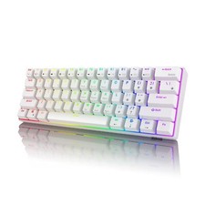 RK ROYAL KLUDGE RK61 2.4Ghz Wireless/Bluetooth/Wired 60% Mechanical Keyboard,... picture