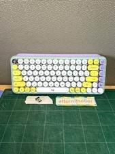 LOGITECH POP KEYS MECHANICAL WIRELESS KEYBOARD W/ DONGLE YR0080 EUC picture