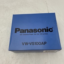 Panasonic VW-VS100AP Ink Cassette And Paper Set For 100 Prints New In Box picture
