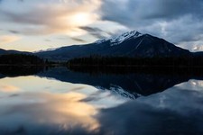 Landscape colorado mountains nature snow Custom Gaming Mat Desk picture