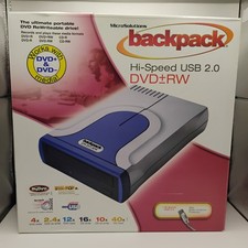 Microsoltions Backpack Hi-Speed USB 2.0 DVD +RW Portable DVD Rewriteable Drive. picture