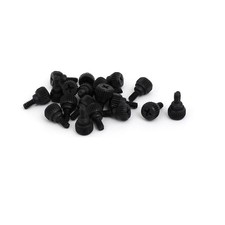 PC Computer Case Metal Thumbscrews Thumb Screws Black 20pcs picture