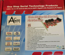 Ableconn PEX10-SAT 10 Port SATA 6G PCI Express Host Adapter Card - AHCI 6 Gbps picture