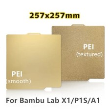For Bambu Lab X1/X1C/X1E/P1P/P1S/A1 3D Printer Build Plate Heated Bed 257*257mm picture