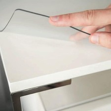 Clear Table Protector, USA Made, Safe, 16 x 60 Inch, 2mm Thick Ultra Smooth ... picture