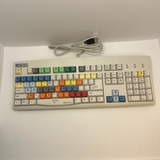 Vintage Post-Op Video EZ Keyboard ACK-260U Final Cut Pro USB Editing Keyboard picture