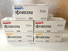 Kyocera TK-5152 Toner CMY Color Set (5) OEM NEW Sealed TK-5152C TK-5152M 