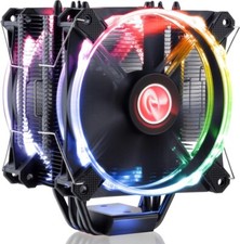 Raijintek Fan 0R100075 LETO RGB CPU Direct Contact Sleeve Bearing 4Pin RGB 4Pin picture