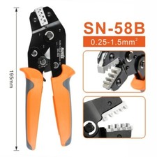 IWISS SN-58B 6.3/4.8/2.8 Plug Spring Crimping Tool Ratchet Terminal 0.25-1.5mm picture