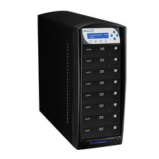 SharkBluCP 8 Target Blu-ray BDXL DVD CD Disc Duplicator with USB 3.0 + 2 TB HDD picture