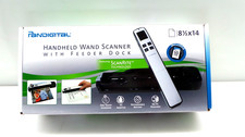 Pandigital Scanner PANSCN10PU Handheld red ScanRite with Feeder Dock 8-1/2x14 picture