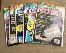 Compute's Gazette Magazine 6  Issue Lot for Commodore Users Jan -June 1990 picture