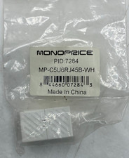 MONOPRICE MP-C5U6RJ45B-WH PID:7284 CAT.5E INLINE COUPLE WHITE🔔 picture
