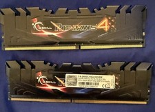 (2) G.SKILL Ripjaws 4 8gb DDR4 RAM 2400MHz (8x4gb) (F4-2400C15Q-32GRK) picture