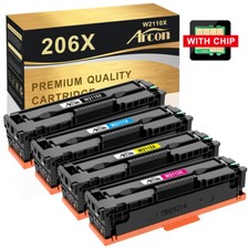 (With Chip) W2110X Toner Compatible for HP 206X LaserJet Pro M283fdw M282 M283 picture