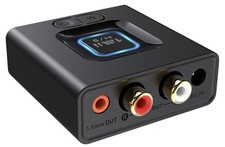 1Mii ML201 Bluetooth 5.0 Receiver Wireless Audio Adapter RCA 3.5mm AUX 12H (83) picture