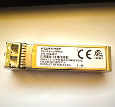 Fortinet FN-TRAN-SFP+SR 10GbE SFP+ 850nm MMF LC Optical Transceiver Genuine OEM picture
