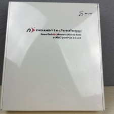 NewerTech MAXPower eSATA 6G RAID 2 Port PCIe 2.0 Card NWTMXPCIE6GRS Sealed picture