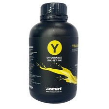 UV Curable Digital Hard Ink 500 mL Yellow Magenta Cyan Black White Varnish 100% picture