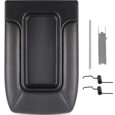 SCITOO Center Console Lid Replacement Kit for 1999-2007 For Chevy Dark Grey  picture