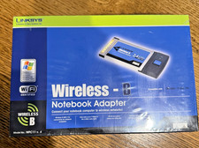 SEALED Linksys WPC11-VN v.4 2.4GHz Wireless - B Notebook Adapter picture