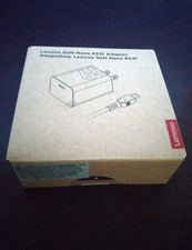 Lenovo - 40AWGN65US - Nano 65W USB-C GaN Power Adapter Charger - Black - NEW picture