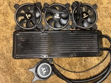 Thermaltake Floe Riing RGB 360 TR4 Liquid CPU Cooler 360mm w/ 3x 120mm Enermax picture