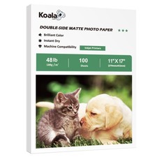 Double Sided Matte Photo Paper 11X17 Inch 48LB 100 Sheets picture