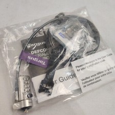 Targus Defcon Trapezoid Serialized Combo Cable Lock ASP66GLX-S picture