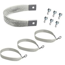 4 Pcs 40140 Engine Braided Ground Strap Starter Chasis Body Frame Grounding picture