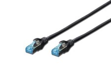 DIGITUS Cat 5e SF-UTP Patch Cable Network Cable 1m Rj-45 Wire DK-1531-010/BL picture