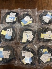 Lot Of 9 KabelDirekt Network Cable 10Gbps Maximum FiberOptic Internet Speed 25ft picture