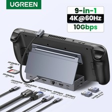 UGREEN Steam Deck Base 4K60Hz 9-Port RJ45 PD100W USB C Hub picture