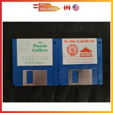 Cliff Johnson Puzzle Gallery + At the Carnival Floppy Disks 1989 picture