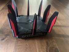 TP-LINK Archer AX1000 Tri-Band Wi-Fi 6 Gaming Router - Black/Red picture