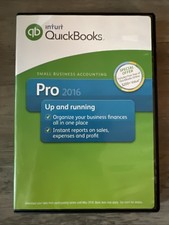 Quickbooks Pro 2016 Desktop For Windows Intuit Full US/English Accounting Books picture
