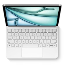 edaiser Magic Keyboard Case for iPad Pro 11 inch M4 M5 2024 2025, White Wireless picture