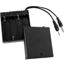 1PCS External Power Supply Box with 2.5mm and 3.5mm Jack 6V Backup Power for Saf picture