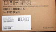 Genuine OEM Ricoh 480-0342 (412660) Black Toner Cartridge AC205 AC205L FX200 DNF picture
