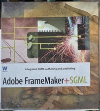 Adobe FrameMaker + SGML version 5.0 For Windows Brand New picture