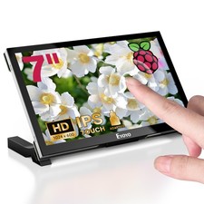 Small 7Inch 1024x600 Touchscreen Monitor HDMI Raspberry Pi Gaming Display Screen picture
