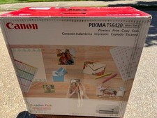 Canon PIXMA TS6420  All-in-One Wireless Inkjet Printer, White picture